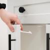 imageHome Safety Cabinet Drawer Latch 12pk AwardWinning Brand Babyproofing Essential White