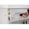 imageHome Safety MultiPurpose Adhesive Latch 3 Pack AwardWinning Brand Childproofing Lock No Tools Needed White