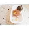 imagePotty Seat Trainer with Step Ladder Soft Cushioned Seat Adjustable Collapsible for Storage3in1 Bath Tub