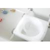 imagePotty Seat Trainer with Step Ladder Soft Cushioned Seat Adjustable Collapsible for StorageBath Seat