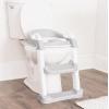 imagePotty Seat Trainer with Step Ladder Soft Cushioned Seat Adjustable Collapsible for StoragePotty Seat Trainer