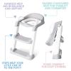 imagePotty Seat Trainer with Step Ladder Soft Cushioned Seat Adjustable Collapsible for StoragePotty Seat Trainer