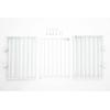 imageRegalo 194Inch Super Wide Adjustable Baby Gate and Play Yard 2In1 Bonus Kit 4 Count Pack of 1White