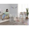 imageRegalo 194Inch Super Wide Adjustable Baby Gate and Play Yard 2In1 Bonus Kit 4 Count Pack of 1White