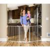 imageRegalo 194Inch Super Wide Adjustable Baby Gate and Play Yard 2In1 Bonus Kit 4 Count Pack of 1White