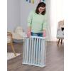 imageRegalo 194Inch Super Wide Adjustable Baby Gate and Play Yard 2In1 Bonus Kit 4 Count Pack of 1White