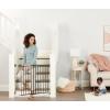 imageRegalo 2in1 Extra Tall Easy Swing Stairway and Hallway Walk Through Baby Gate Black 1 Count Pack of 1 405quotW x 36quotHBlack