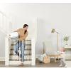 imageRegalo 2in1 Extra Tall Easy Swing Stairway and Hallway Walk Through Baby Gate Black 1 Count Pack of 1 405quotW x 36quotHWhite