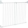 imageRegalo 2in1 Extra Tall Easy Swing Stairway and Hallway Walk Through Baby Gate Black 1 Count Pack of 1 405quotW x 36quotHWhite