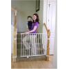 imageRegalo 2in1 Extra Tall Easy Swing Stairway and Hallway Walk Through Baby Gate Black 1 Count Pack of 1 405quotW x 36quotHWhite