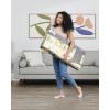 imageRegalo 77quotx71quot Extra Large Alphabet Play Mat for Babies and Toddlers Alphabet Animal and Object Learning Mat NonToxic Waterproof Foam Design Reversible Foldable for Easy Storage Wipe Clean GrayBaby My Play Mat