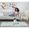 imageRegalo 77quotx71quot Extra Large Alphabet Play Mat for Babies and Toddlers Alphabet Animal and Object Learning Mat NonToxic Waterproof Foam Design Reversible Foldable for Easy Storage Wipe Clean GrayBaby My Play Mat