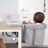 imageRegalo Easy Diner HookOn High Chair Award Winning Brand Includes Storage Pocket Rubber Bumpers to Protect Surfaces and Fast Compact Foldable Design for Home and Travel Use