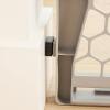 imageRegalo Easy Fit Plastic Adjustable Extra Wide Baby Gate 1 Count Pack of 1Plastic