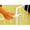 imageRegalo Easy Open 47Inch Super Wide Walk Thru Baby Gate Bonus Kit Includes 4Inch and 12Inch Extension Kit 4 Pack Pressure Mount Kit and 4 Wall Cups and Mounting Kit  11 Count Pack of 1Metal Gate