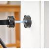 imageRegalo Easy Step 49Inch Extra Wide Baby Gate Includes 4Inch and 12Inch Extension Kit 4 Pack of Pressure Mount Kit and 4 Pack of Wall Mount KitBlack