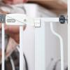 imageRegalo Easy Step 49Inch Extra Wide Baby Gate Includes 4Inch and 12Inch Extension Kit 4 Pack of Pressure Mount Kit and 4 Pack of Wall Mount KitWhite