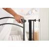 imageRegalo Home Accents Extra Wide Walk Thru Baby Gate Includes Dcor Hardwood 4Inch Extension Kit 4Inch Extension Kit 4 Pack of Pressure Mount Kit and 4 Pack of Wall Cups and Mounting KitClear  2935w X 30h