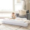 imageRegalo My Cot Portable Toddler Bed Royal Blue  48x24x9 Inch Pack of 1Inflatable  Grey