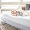 imageRegalo My Cot Portable Toddler Bed Royal Blue  48x24x9 Inch Pack of 1Inflatable  Grey