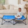 imageRegalo My Cot Portable Toddler Bed Royal Blue  48x24x9 Inch Pack of 1Royal Blue