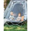 imageRegalo My Cot Twin Portable Toddler Bed Includes Fitted Sheet GrayTwin