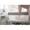 imageRegalo My Crib Portable Infant Bassinet Includes Design Padded Insert Travel Carry Bag Support Tubes Step Safety Locking Mechanism GreyLarge