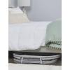 imageRegalo My Crib Portable Infant Bassinet Includes Design Padded Insert Travel Carry Bag Support Tubes Step Safety Locking Mechanism GreySmall