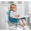 imageRegalo My High Chair Portable Travel Fold ampamp Go Highchair Indoor and Outdoor Bonus Kit Includes Tray with Cup Holder GreyFold  Go Booster  Aqua