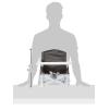 imageRegalo My High Chair Portable Travel Fold ampamp Go Highchair Indoor and Outdoor Bonus Kit Includes Tray with Cup Holder GreyFold  Go Booster  Gray