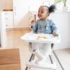 imageRegalo My High Chair Portable Travel Fold ampamp Go Highchair Indoor and Outdoor Bonus Kit Includes Tray with Cup Holder GreyHigh Chair wJelly Bean Seat pad