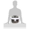 imageRegalo My Little 2in1 Booster Seat and Grow with Me Floor Seat with Removable Feeding Tray Indoor and Outdoor Activity Chair PurpleGray