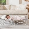 imageRegalo Portable My Cot Award Winning Brand Toddler Cot Gray 48quot Long 245quot Wide Toddler Bed