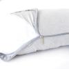 imageRegalo Premium Ultra Soft Pregnancy Postpartum Pillows for Sleeping Feeding C Shaped Full Body Maternity Pillow with Removable Cover Back HIPS Belly Support  GreyUShape Maternity Pillow