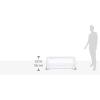 imageRegalo Swing Down Double Sided Bed Rail Guard with Reinforced Anchor Safety SystemPack of 243 Inch