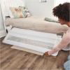 imageRegalo Swing Down Double Sided Bed Rail Guard with Reinforced Anchor Safety SystemPack of 254 Inch