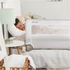 imageRegalo Swing Down Double Sided Bed Rail Guard with Reinforced Anchor Safety SystemPack of 254 Inch