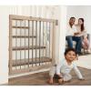 imageRegalo 2in1 Extra Tall Easy Swing Stairway and Hallway Walk Through Baby Gate Black 1 Count Pack of 1 405quotW x 36quotHWooden