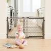 imageRegalo Easy Fit Plastic Adjustable Extra Wide Baby Gate 1 Count Pack of 1Plastic