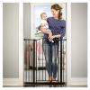 imageRegalo Easy Step Extra Tall Arched Dcor Walk Thru Baby Gate Includes 4Inch Extension Kit 4 Pack Pressure Mount Kit and 4 Pack Wall Mount Kit Bronze 36Inches Tall Pack of 1