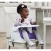 imageRegalo My Little 2in1 Booster Seat and Grow with Me Floor Seat with Removable Feeding Tray Indoor and Outdoor Activity Chair PurplePurple