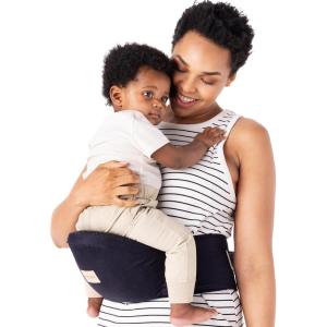 imageAwardWinning Baby Hip Seat Carrier  Ergonomic SafetyCertified Adjustable Waist Belt Reinforced Buckle ampamp Storage Pockets for 636 Months  Ultra Comfortable Easy to Use for Newborns ampamp Toddlers