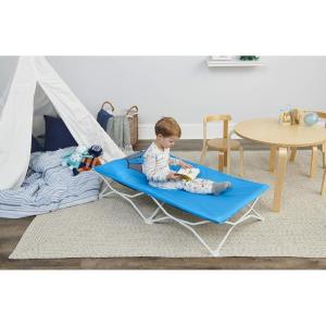 imageRegalo My Cot Portable Toddler Bed Royal Blue  48x24x9 Inch Pack of 1Extra Long Blue