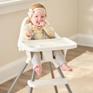 imageRegalo My High Chair Portable Travel Fold ampamp Go Highchair Indoor and Outdoor Bonus Kit Includes Tray with Cup Holder GreyRegalo High Chair