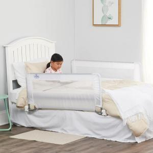 imageRegalo Swing Down Double Sided Bed Rail Guard with Reinforced Anchor Safety SystemPack of 243 Inch 2 Pack
