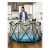 imageRegalo My Play Deluxe Extra Large Portable Play Yard Indoor and Outdoor Bonus Kit Washable Teal 8Panel