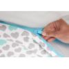 imageRegalo My Portable Play Yard Extra Large Deluxe with Removable Pad Indoor and Outdoor Bonus Kit Teal 8Panel