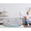 imageRegalo My Portable Play Yard Extra Large Deluxe with Removable Pad Indoor and Outdoor Bonus Kit Teal 8Panel