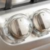 imageRegalo Safety Stove Knob Covers for Baby Proofing Child Proof Oven Knob Guards Easy Install Clear 5 Pack